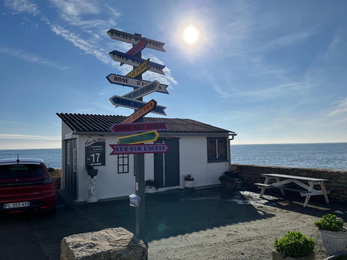 La Rose Des Mers Tréffiagat Exterior foto